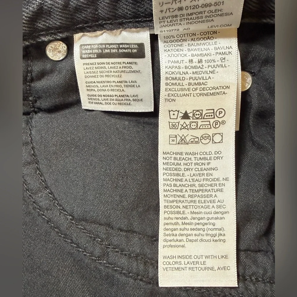 Levi’s ‘94 Baggy Bootcut rigid denim mid rise women’s jeans 24